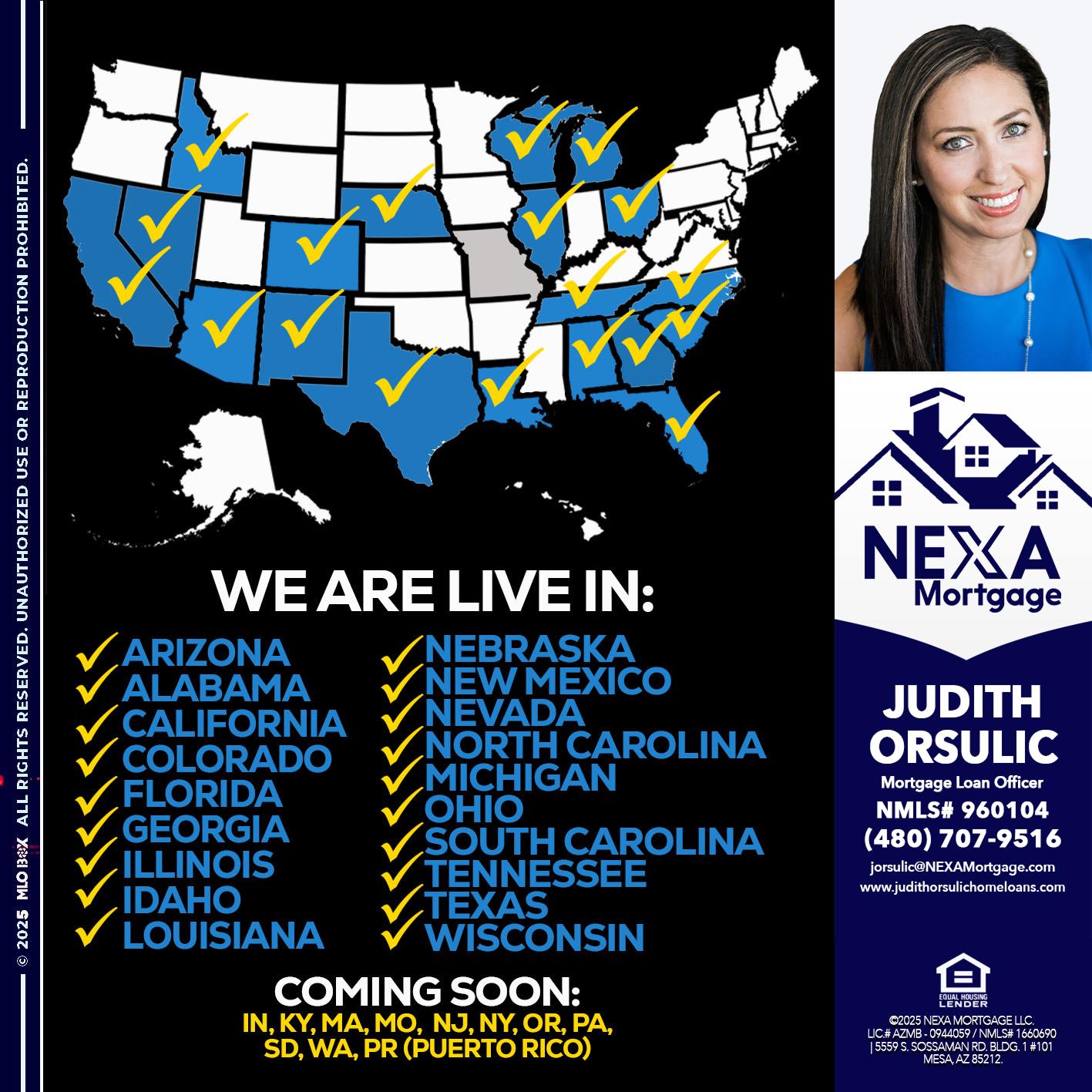 New Mexico live - Judith Orsulic -Mortgage Loan Officer