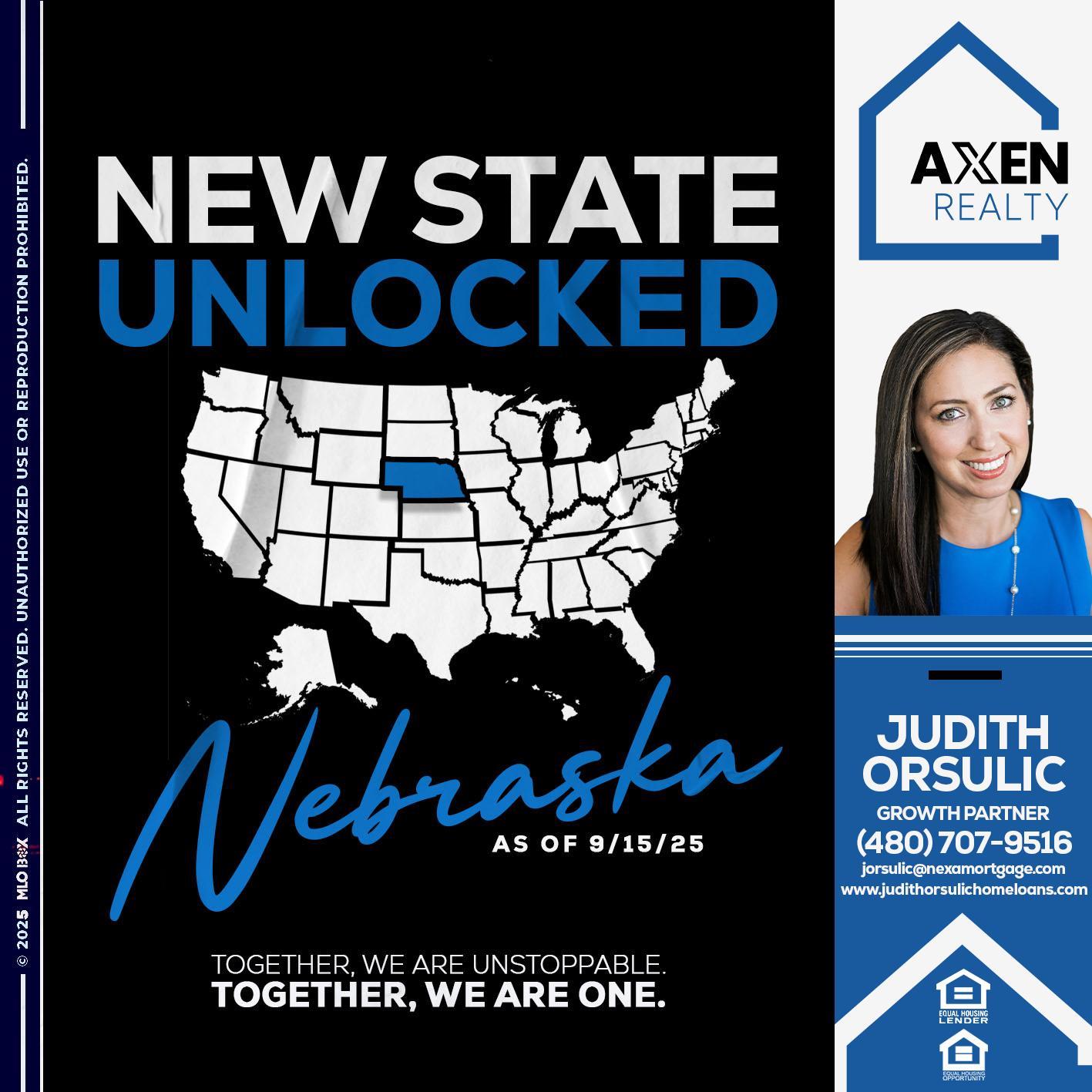 NEBRASKA UNLOCKED - Judith Orsulic -Mortgage Loan Officer