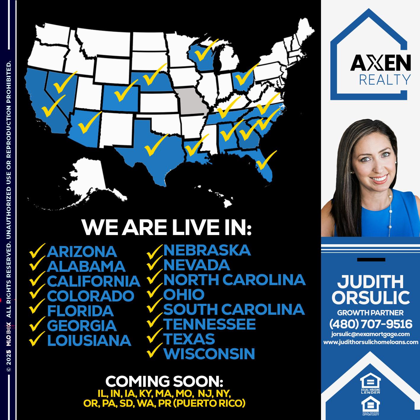 NEVADA UNLOCK - Judith Orsulic -Mortgage Loan Officer