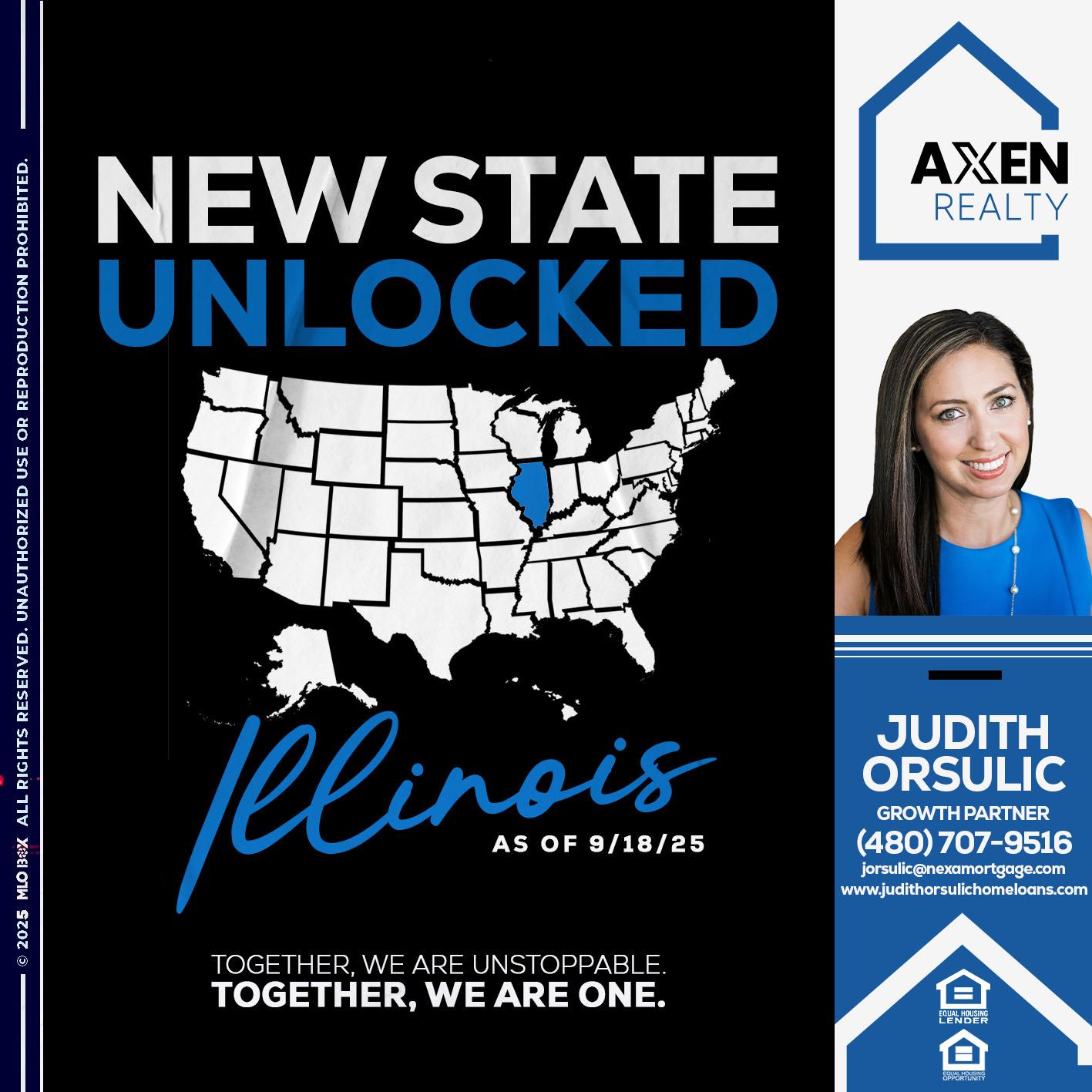 ILLINOIS UNLOCKED - Judith Orsulic -Mortgage Loan Officer