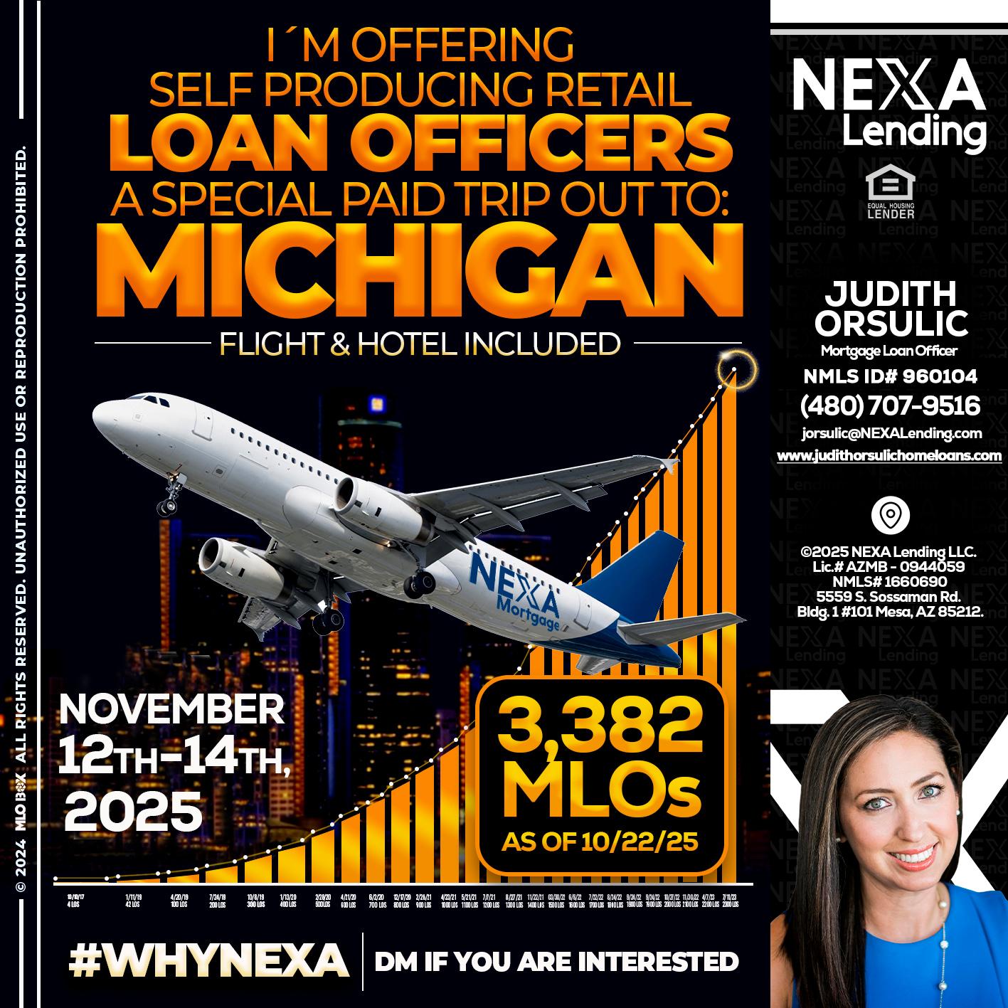 michigan trip - Judith Orsulic -Mortgage Loan Officer