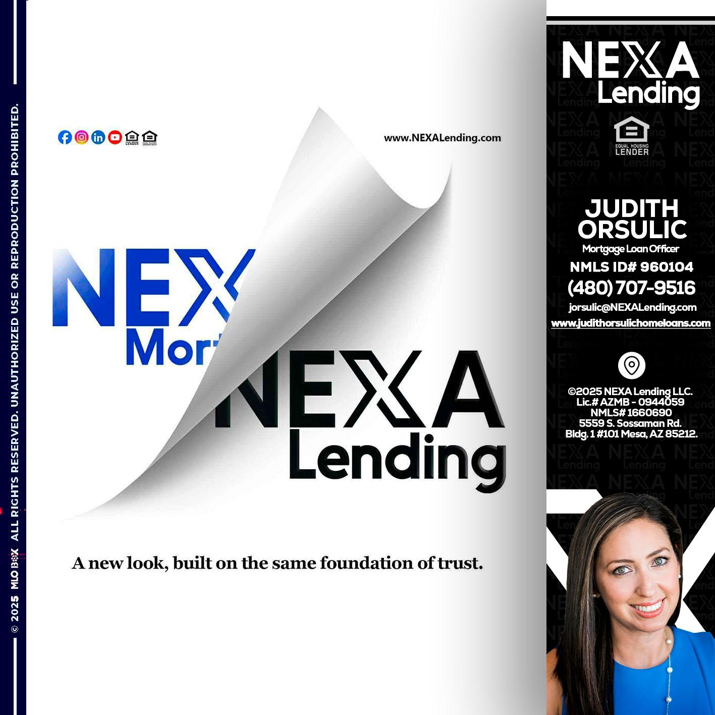 NEXA LENDING - Judith Orsulic -Mortgage Loan Officer