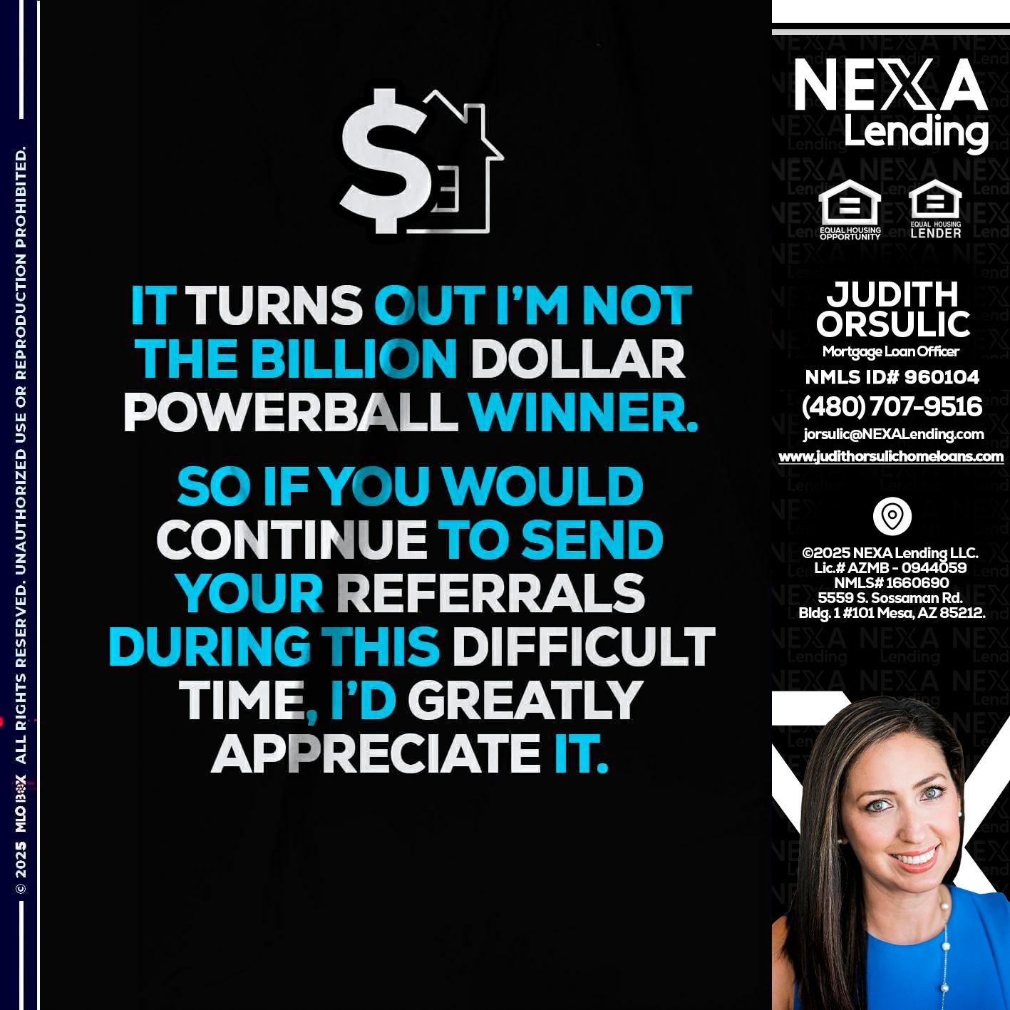 IT TURNS - Judith Orsulic -Mortgage Loan Officer