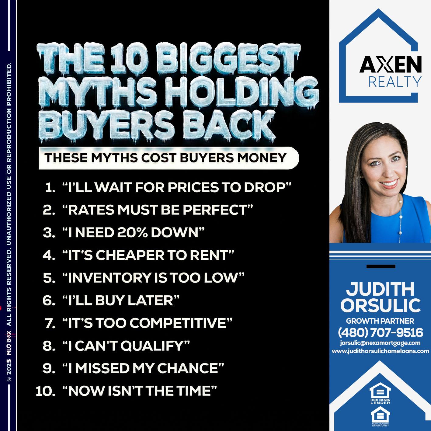 the 10 biggest - Judith Orsulic -Mortgage Loan Officer