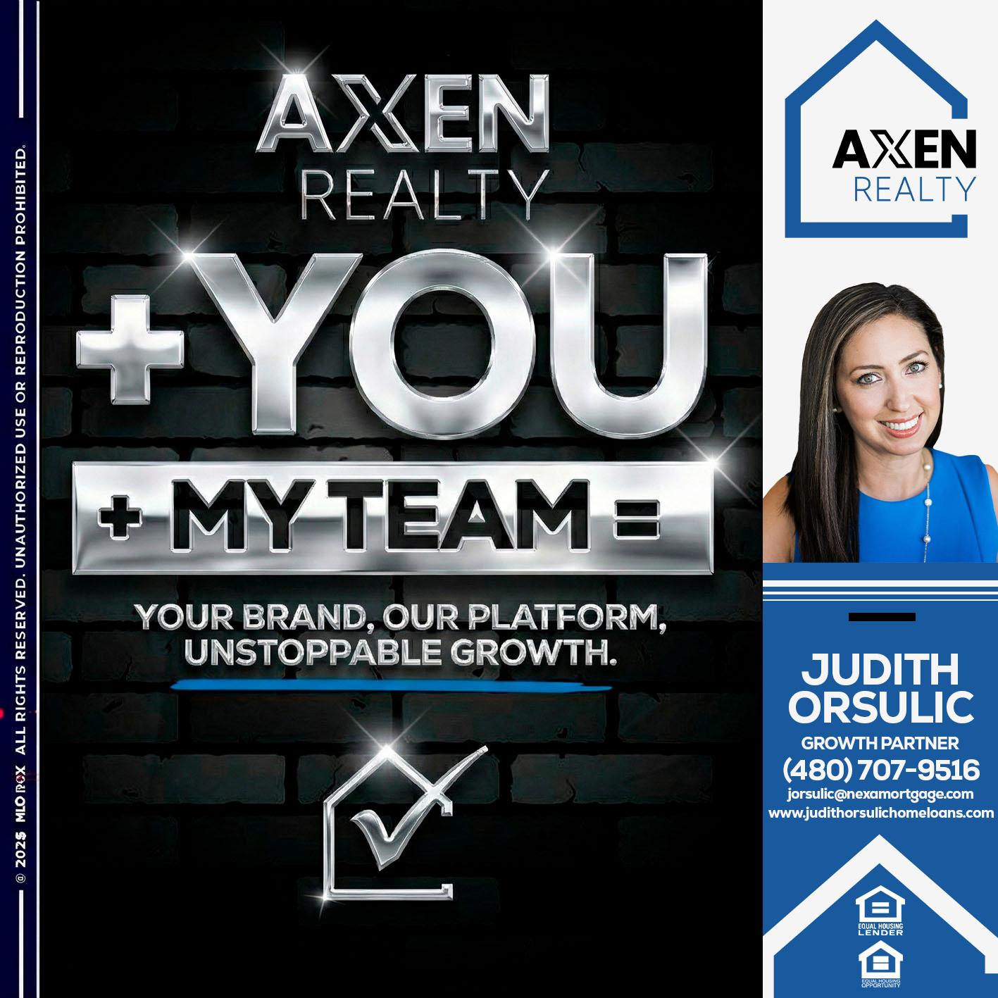 +YOU - Judith Orsulic -Mortgage Loan Officer