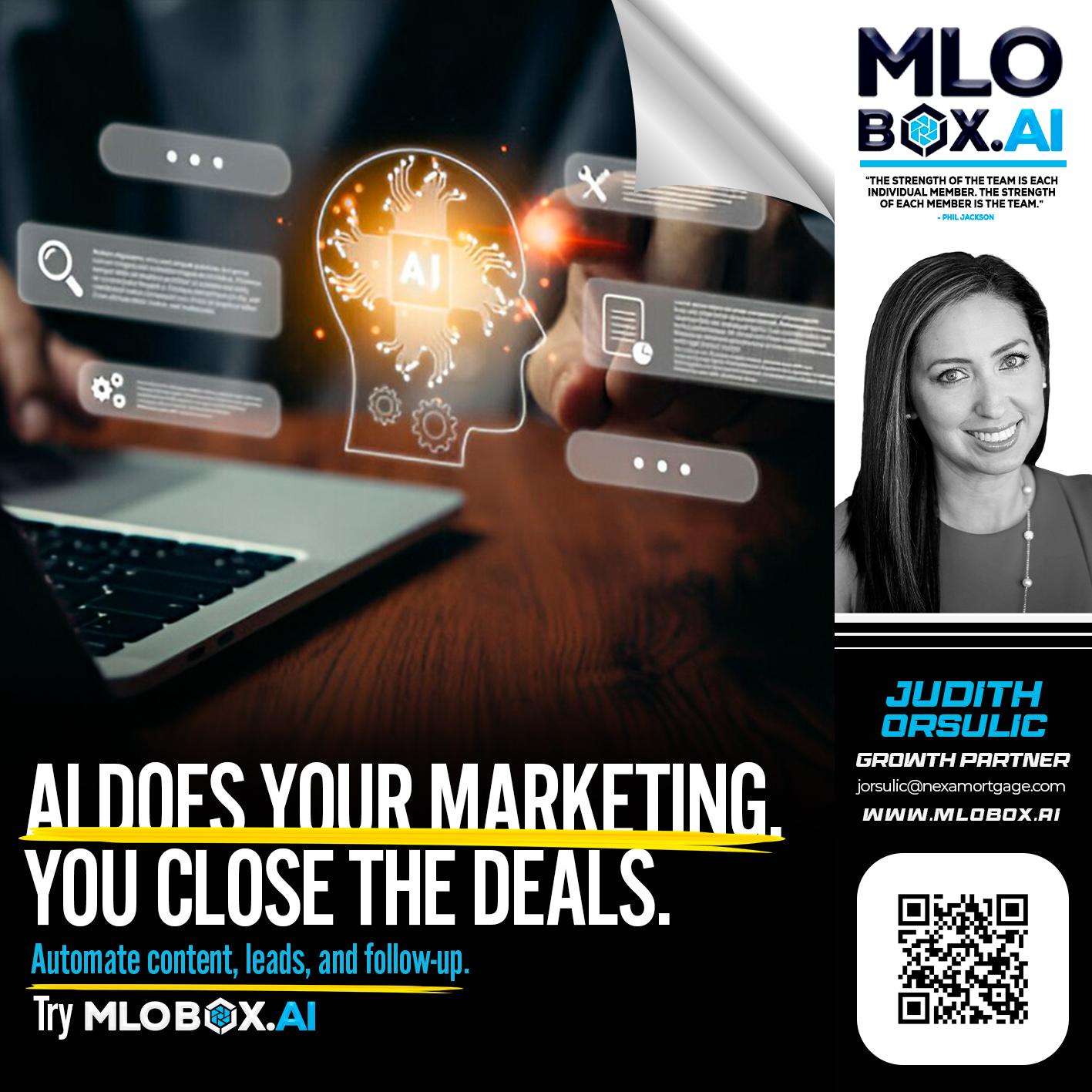 AI DOES - Judith Orsulic -Mortgage Loan Officer