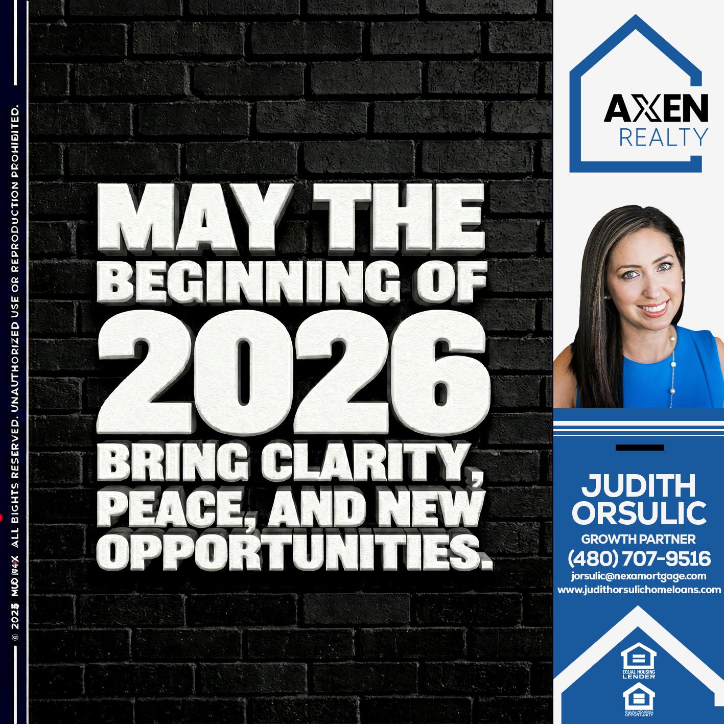MAY THE - Judith Orsulic -Mortgage Loan Officer