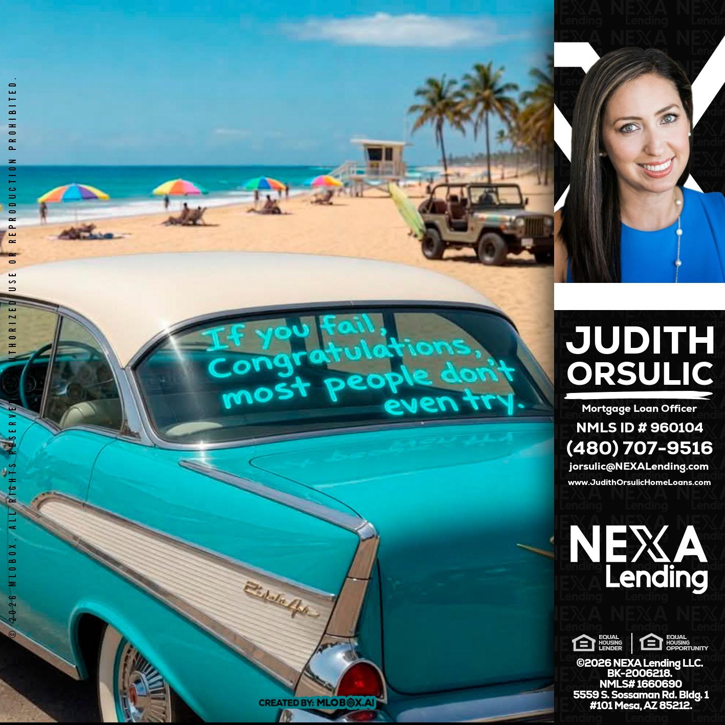 if you - Judith Orsulic -Mortgage Loan Officer