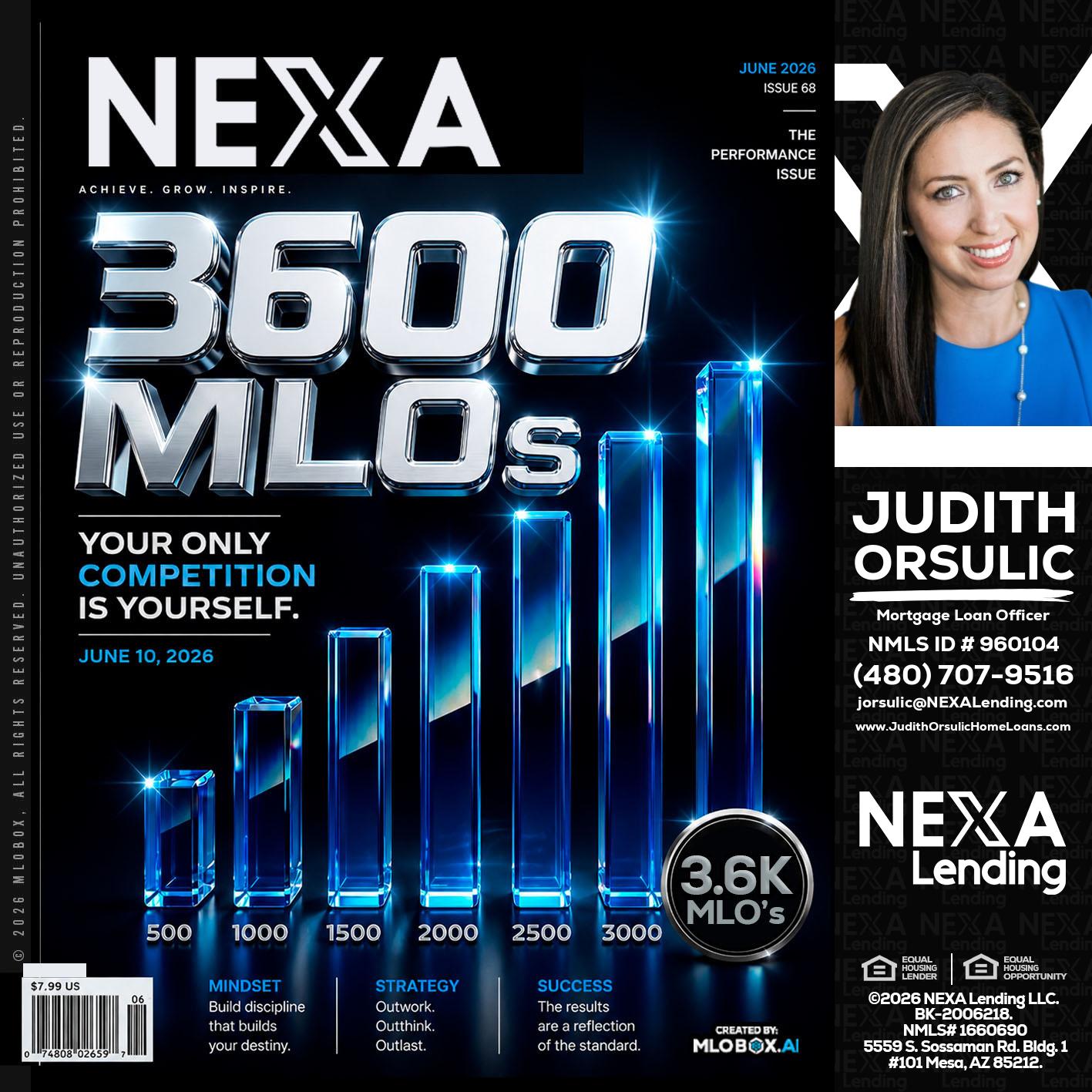 3600 MLOs - Judith Orsulic -Mortgage Loan Officer
