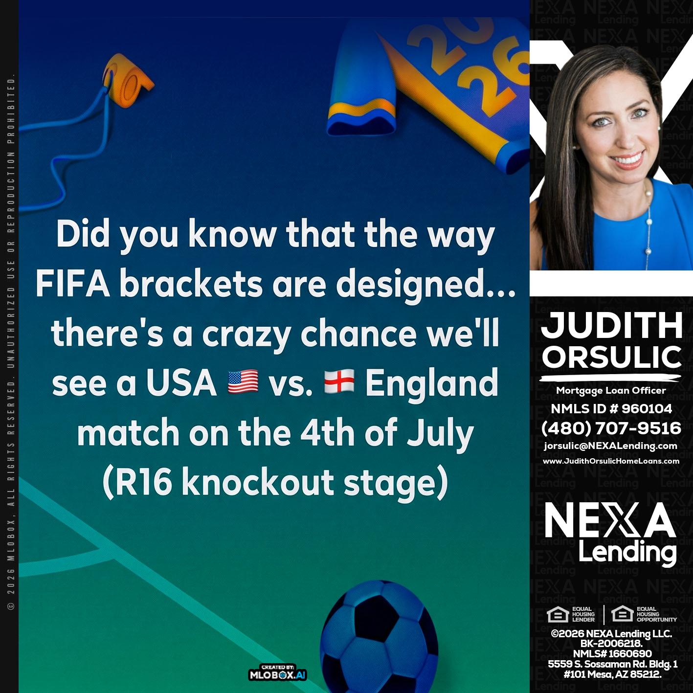 did you know? - Judith Orsulic -Mortgage Loan Officer